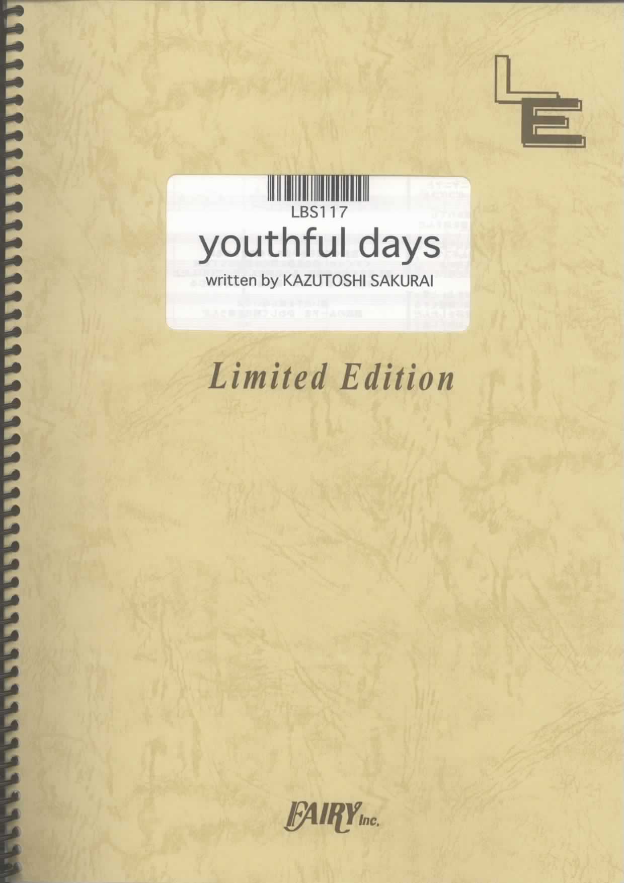 youthful days／Mr.Children (バンドスコア)