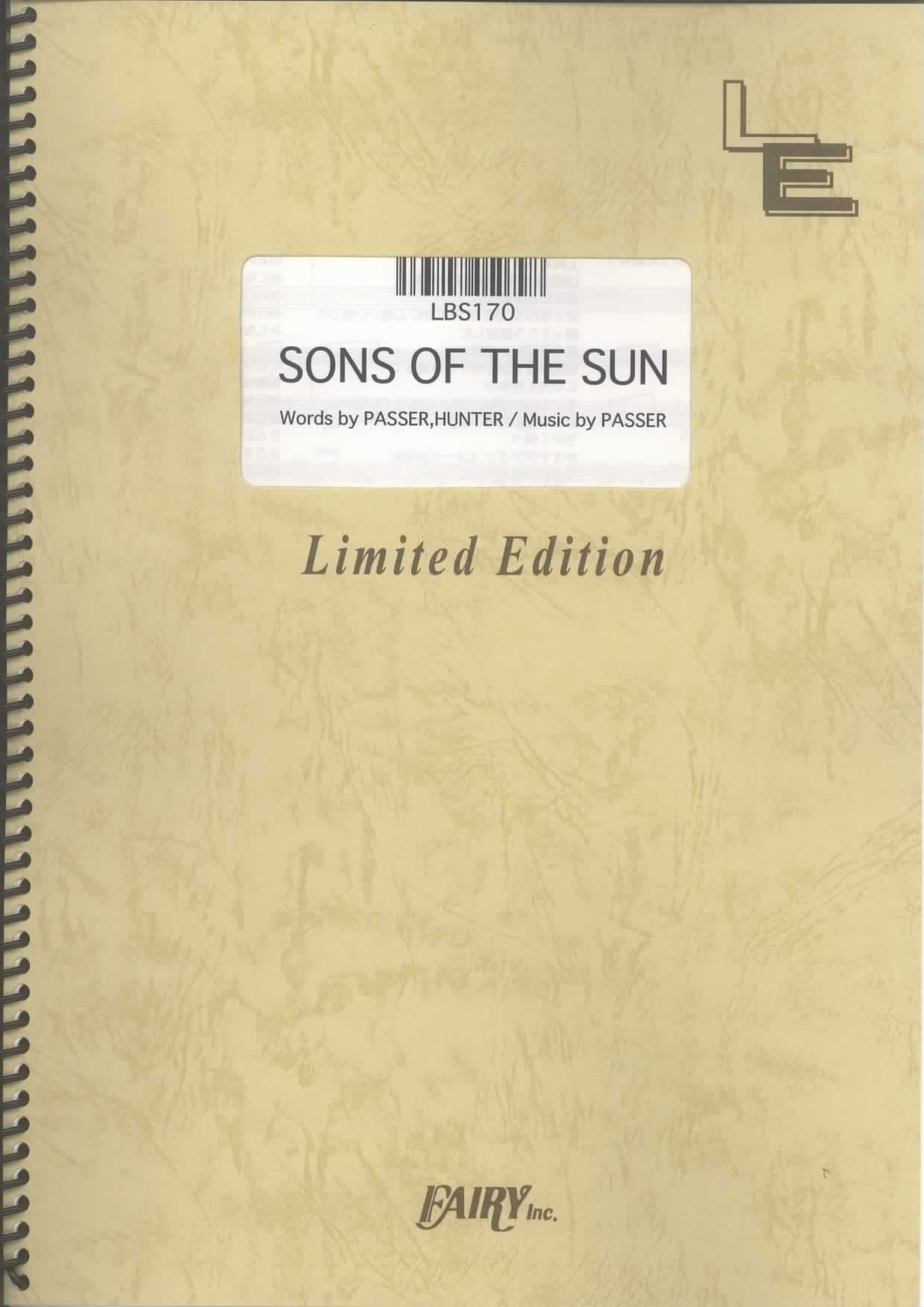 SONS OF THE SUN／麻波25(バンドスコア)