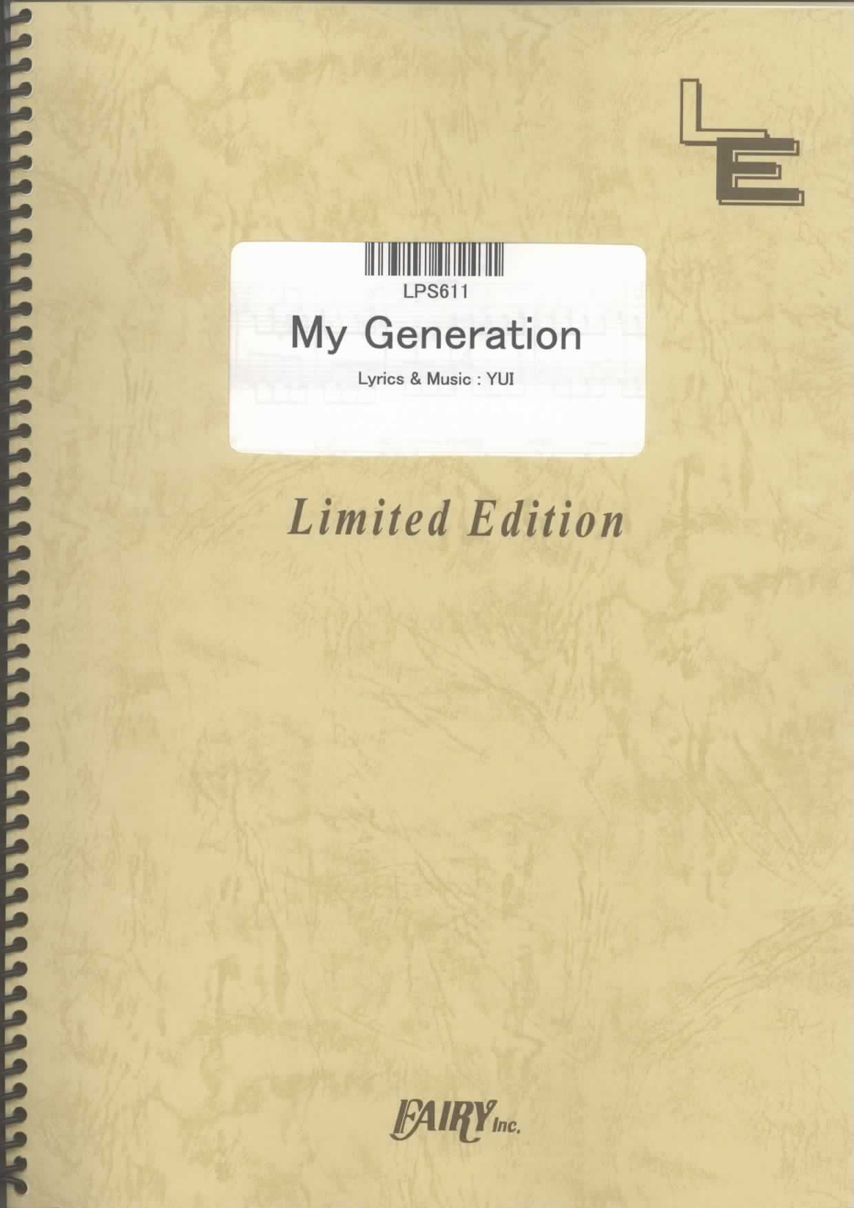 My Generation／YUI(ピアノソロ)