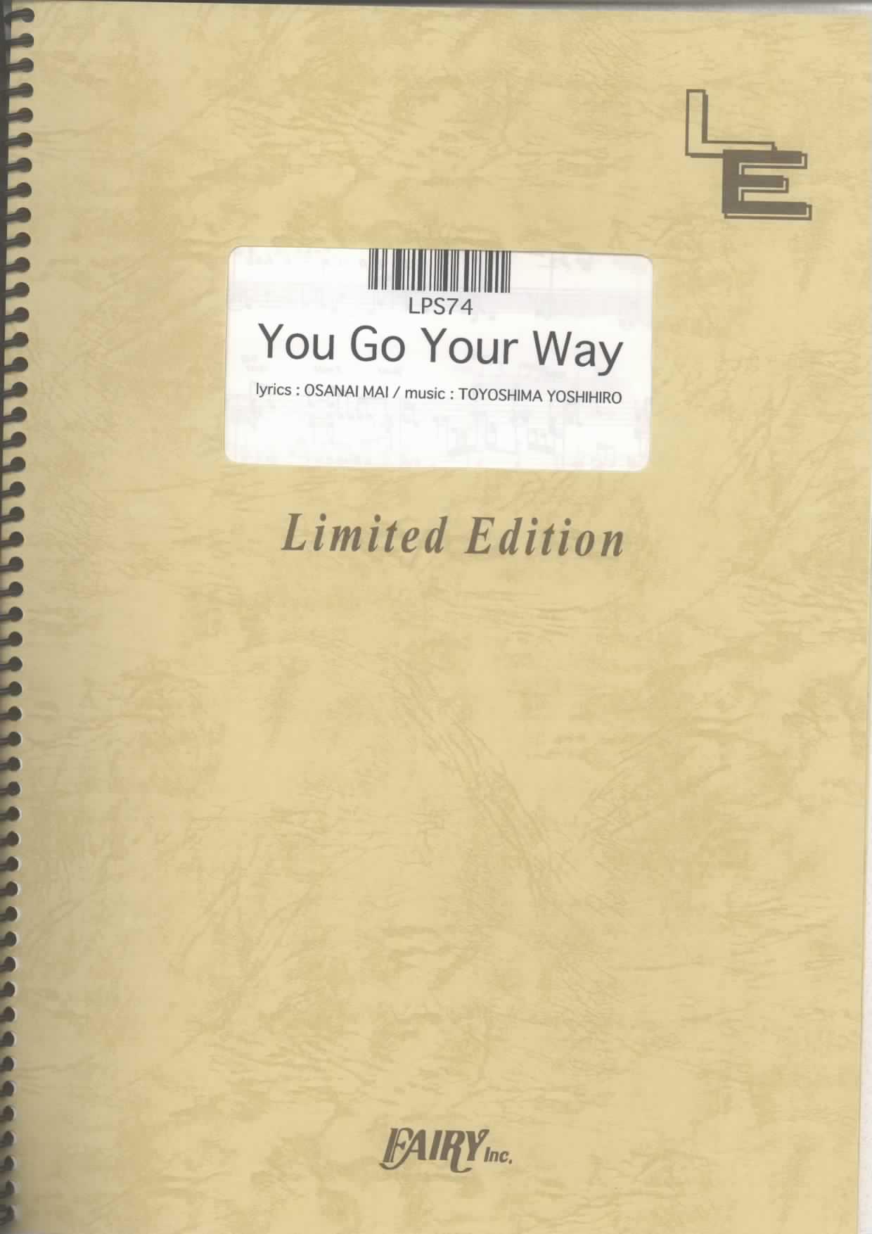 You Go Your Way／CHEMISTRY(ピアノソロ)