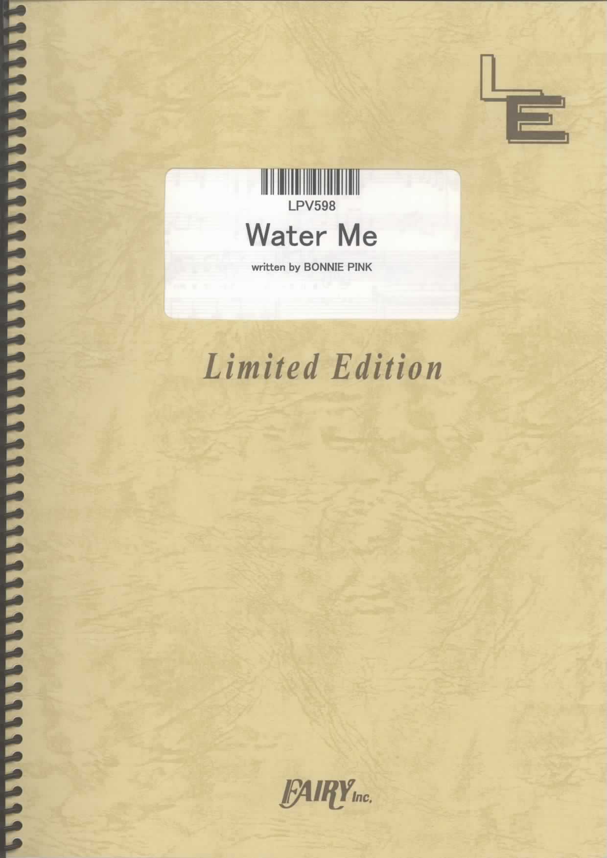 Water Me／BONNIE PINK(ピアノ＆ヴォーカル)