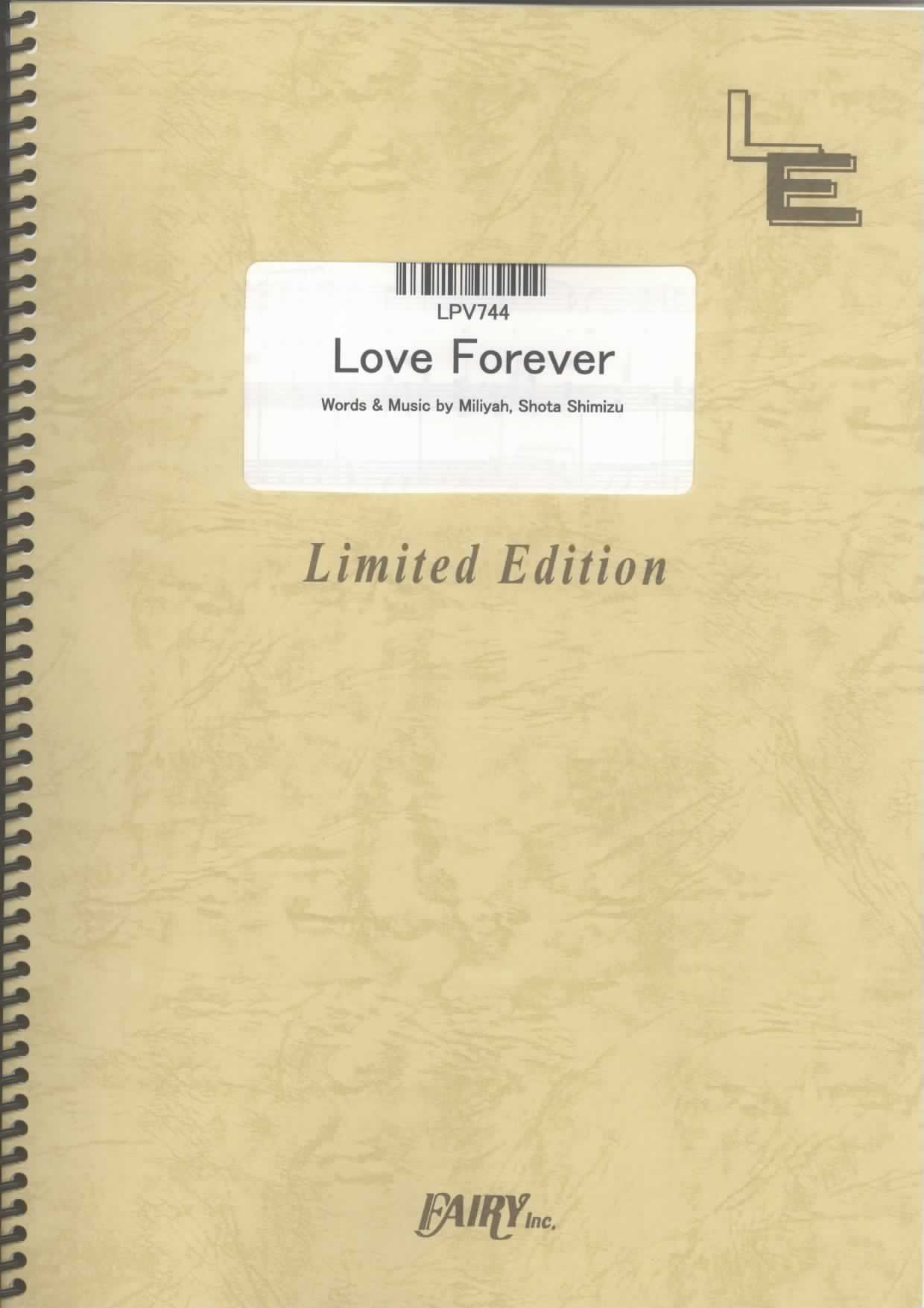 Love Forever／加藤ミリヤ×清水翔太(ピアノ＆ヴォーカル)