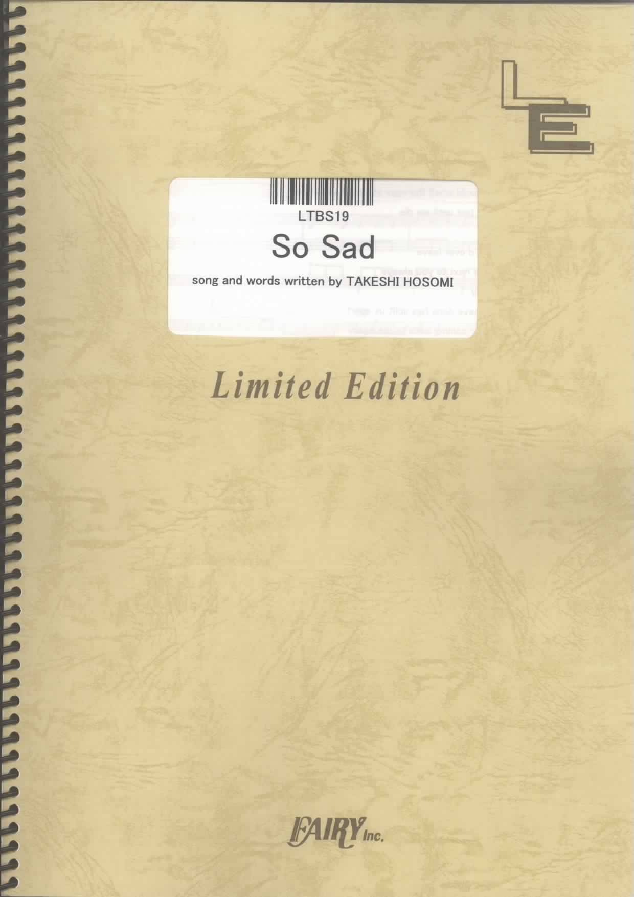 So Sad／ELLEGARDEN (バンドスコア)