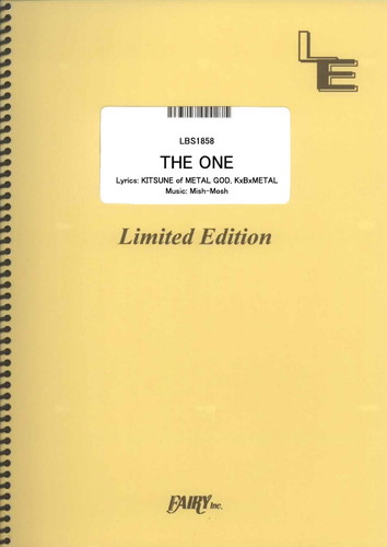 THE ONE／BABYMETAL (バンドスコア)